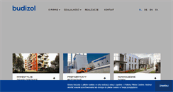 Desktop Screenshot of budizol.com.pl