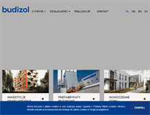 Tablet Screenshot of budizol.com.pl